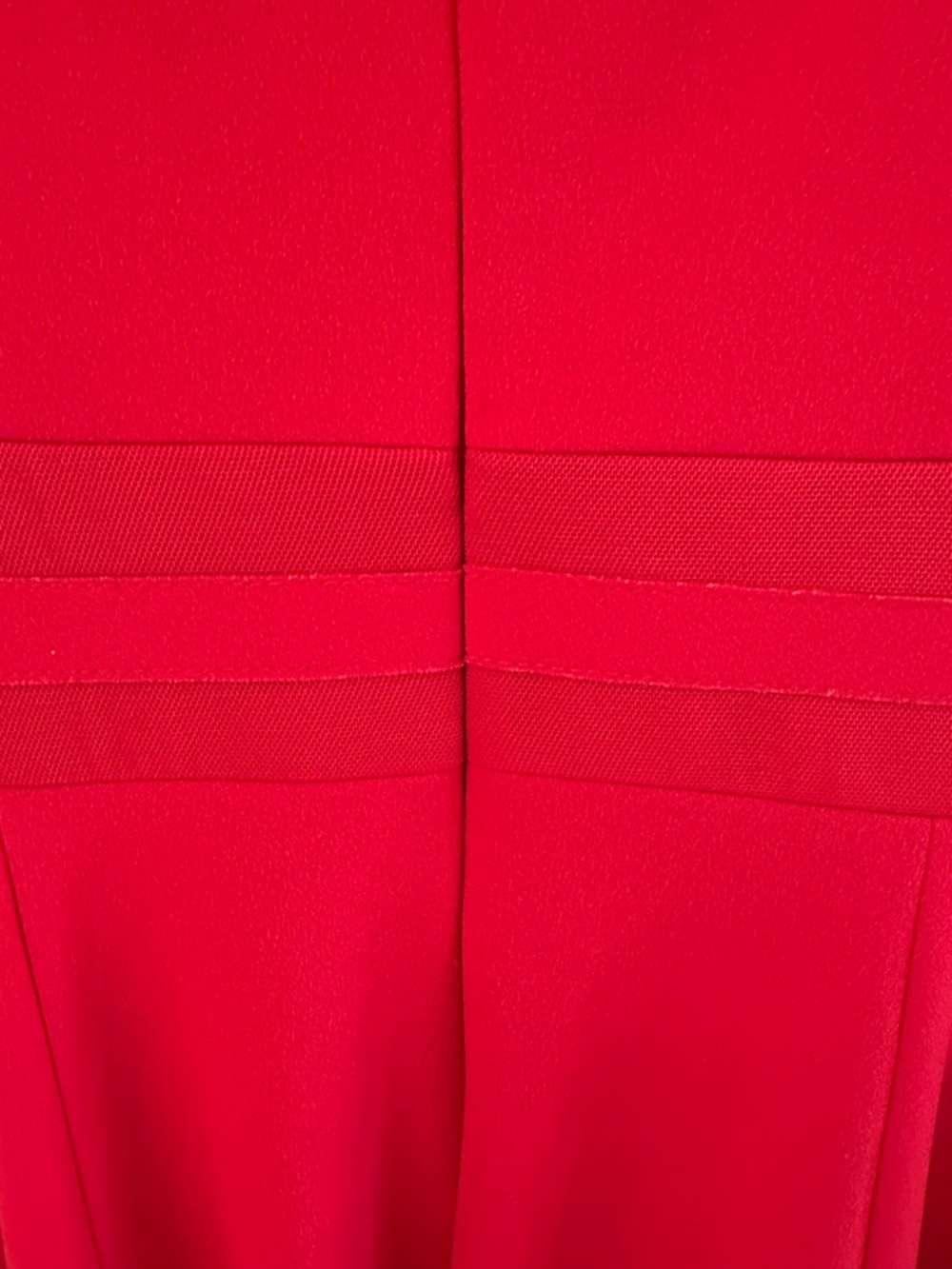 Calvin Klein Red Sleeveless A-Line Mini Dress - Picture 5 of 9